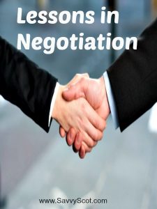 Lessons in Negotiation