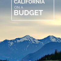 Road Trip of California on a Budget