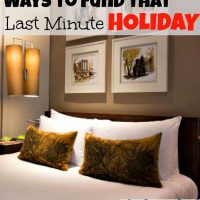 Ways to Fund that Last Minute Holiday