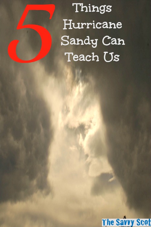 5 Things Hurricane Sandy Can Teach Us