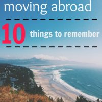 Costs of moving abroad