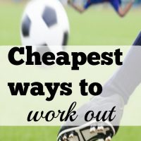 Cheapest ways to work out