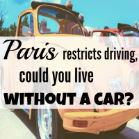 Paris restricts driving, could you live without a car?