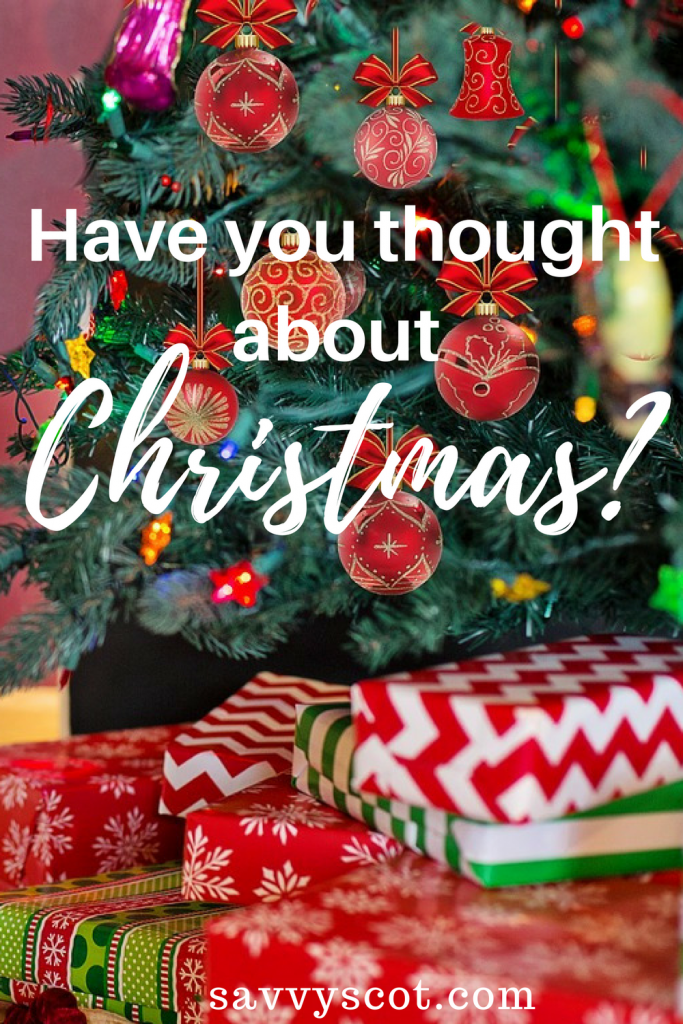 Have you thought about Christmas? In order to save for Christmas, you need to know how much you spend on Christmas. Unfortunately, that is not only the cost of gifts.
