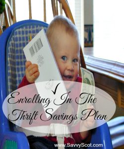 Enrolling In The Thrift Savings Plan