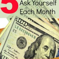 Ask Yourself Each Month