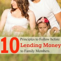 10 Principles to Follow before Lending Money to Family Members