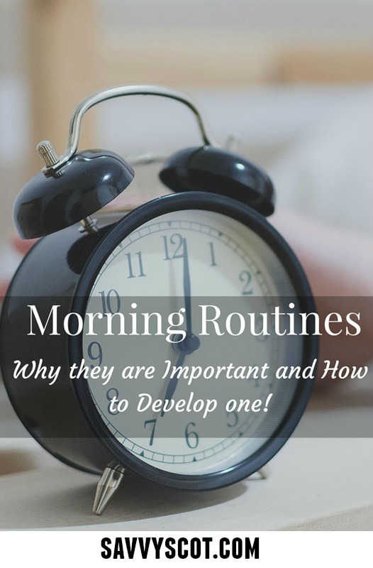 Morning Routines: Why They are Important and How to Develop One