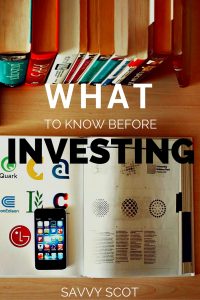 Before Investing