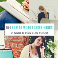 Working Longer Hours in Order to Make More Money