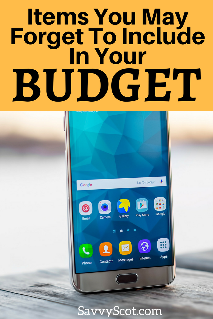 While it may not be a big issue to work it into a budget for some, it could be a major inconvenience for others. Be sure to include these items in your next budget planning session.