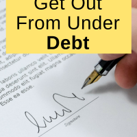 Ways People Get Out From Under Debt