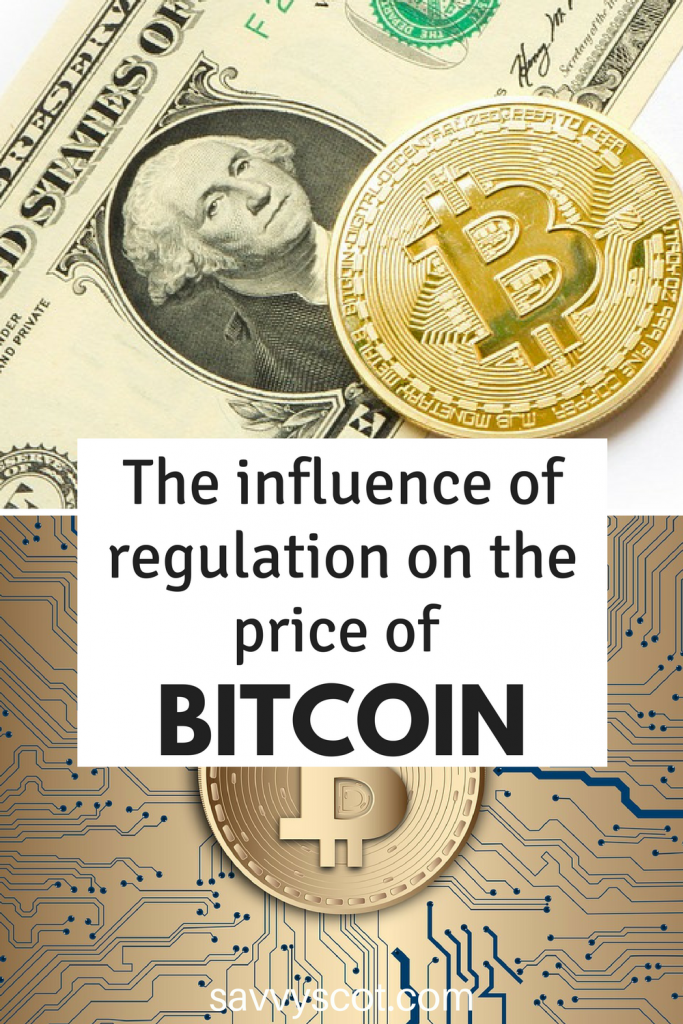 The influence of regulation on the price of bitcoin