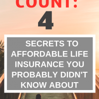 Making It Count: 4 Secrets to Affordable Life Insurance You Probably Didn't Know About #insurance #retirement #retired