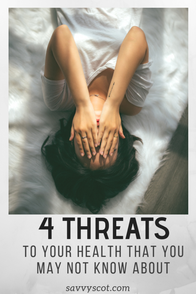 4 Threats to Your Health that You May Not Know About. Here are four diseases to consider today so you can work to prevent them tomorrow. 